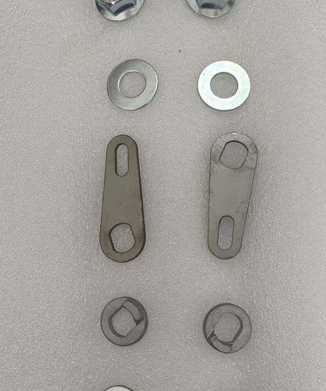Rear wheel screw, nut, washer set