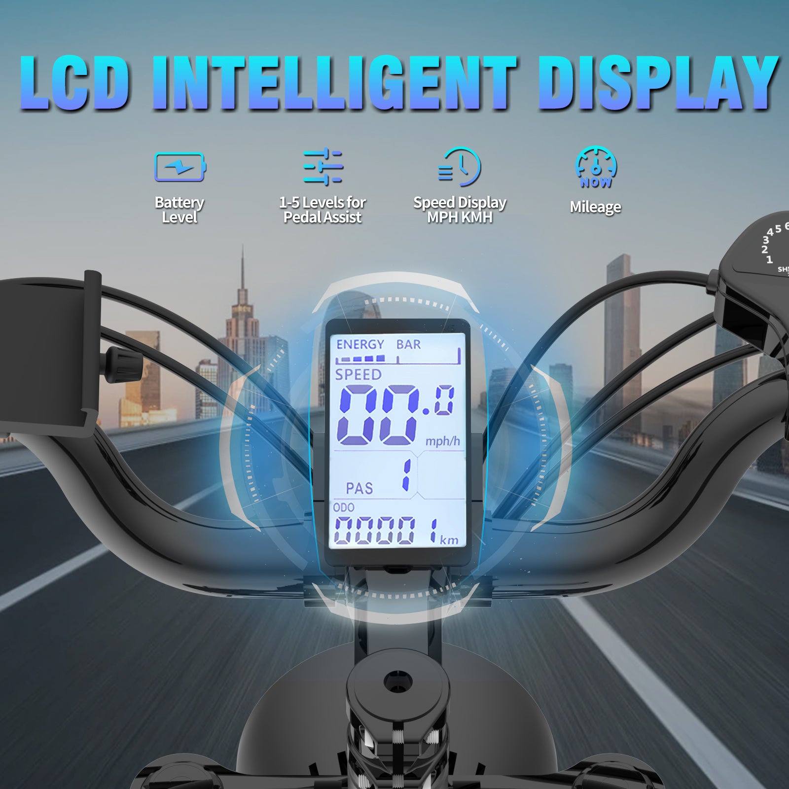 YVY Upgraded C20 1500W Fat Tire Electric Bicycle